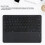 Wireless Bluetooth Keyboard Touch 10in Black with 200mAh Battery 4