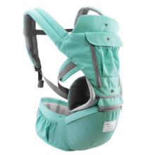 Ergonomische draagzak voor kinderen van 0 tot 36 maanden, naar voren gerichte draagdoek in kangoeroestijl voor op reis