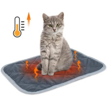 Self-Heating Cushion for Cats & Dogs, Puppy Heating Mat for Pets, Washable, Non-Slip, Thermal Blanket, S 40x50cm