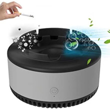Rookloze elektronische asbak, slimme multigrade asbak met luchtzuivering, multifunctionele slimme sensor