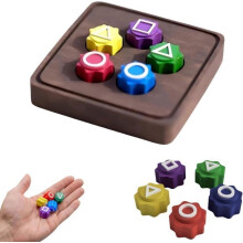 Gonggi Korean Game Stone Game Gong gi Set Squid game 5pcs
