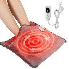 Electric Foot Warmer, Double-Sided Heating Pad with Washable Lining - VEVOR - for Heating Back, Waist, Abdomen
