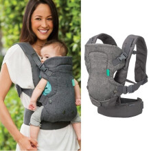 SURENHAP Baby Carrier Backpack, 4-in-1 Convertible Baby Carrier with Anti-Drool Towel, Ergonomic, Waterproof, Baby Care Seat