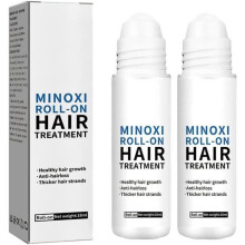 ScalpRevive Min_oxidil Groeiroller, Minoxi Roll-on Haarbehandeling Bevordert de haargroei, Haargroei Serum Gel Roller voor Mannen Vrouwen