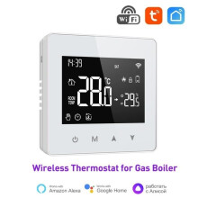 WiFi – Smart Gas Boiler Thermostat WiFi Wireless Thermostat Low Power Temperature Regulator Alice Google