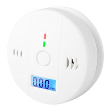 Qiilu Allarme monossido di carbonio Sensore di fumo intelligente CO Rilevatore di avvertimento di avvelenamento da gas