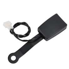 7.48in Steel Seat Belt Buckle with Wire for Car Replacement