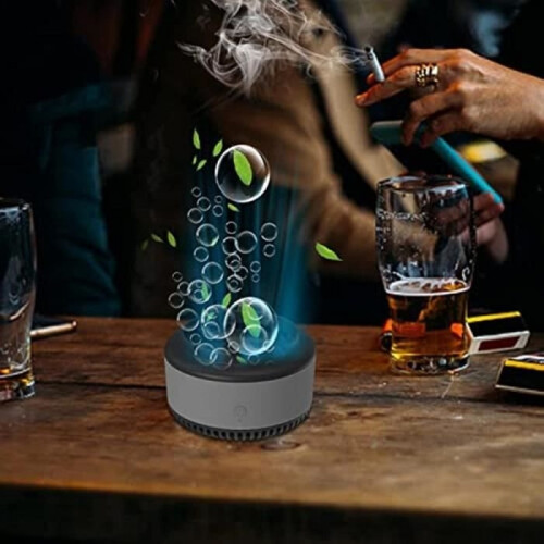 Smokeless Electronic Ashtray, Smart Multigrade Ashtray with Air Purification, Multifunctional Smart Sensor 1