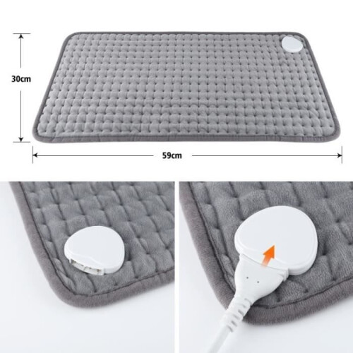Heated Blanket, Washable Heating Pad, 3-Speed Timer, 10-Speed Temperature Control 2