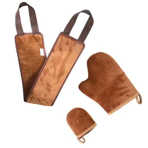 Self-Tanning Glove Applicator Kit - Self-Applicator Set with Exfoliating Glove 1