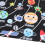 40 Piece Felt Solar System Learning Board 1