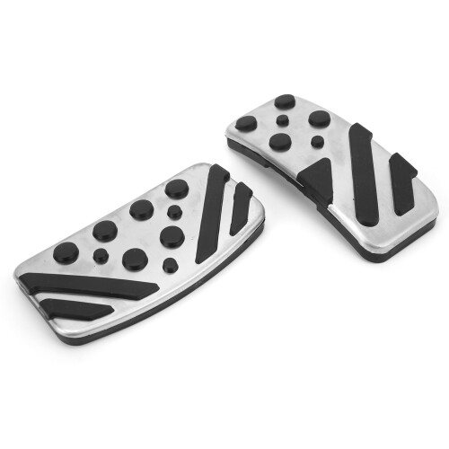 2PCS Brake Pedal Replacement for Mitsubishi PAJERO 2013‑2016 Automatic 1