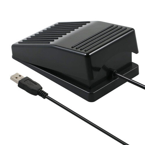USB Single Foot Switch FS1_P Customizable Key Control 99x62x37mm 1