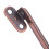 Robust Iron Lid Hinge Support with Spring for Safety Cabinets Home & Office 8
