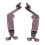 Robust Iron Lid Hinge Support with Spring for Safety Cabinets Home & Office 16
