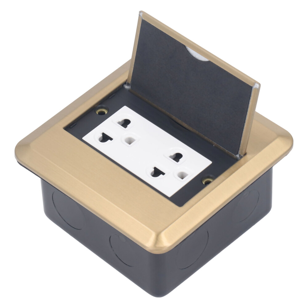 Multifunctional Stainless Steel Floor Outlet Recessed 250V 16A 8751391351142