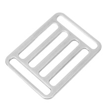 Diving Gear Webbing Strap Keeper 316 Stainless Steel Rectangular Belt for BCD