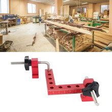 2 Sets 90 Woodwork Splicing Clamps Right Angle Fixture 100mm Aluminium Alloy