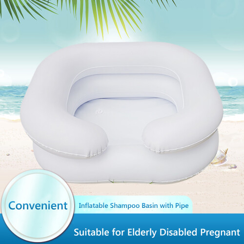 Inflatable Hair Washing Basin for Bedridden Care