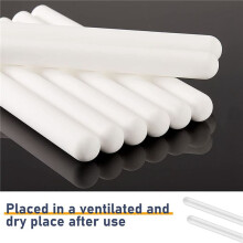 24 Pcs Diatomite Moisture Absorbing Stick Water Absorption Rod Drying Stick Diatomaceous Earth Desiccant