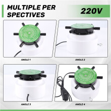 220V Automic-Test Cyclotest Watch Tester Watch Test Machine--Watch Winders for Six Watches At One  Eu Plug