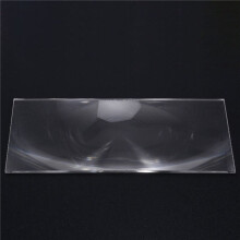 2X Optische PMMA Fresnel-Linse, Brennweite 118 X 54 mm, Brennweite 185 mm, Planer DIY-Projektor