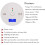 2x LCD CO Carbon Monoxide Detector 3