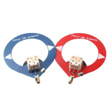 2X Donut Short and Medium Wave Antenna AM MW/SW Antenna Loop Multi-Function Antenna 4-Piece Set for FM SW Radios
