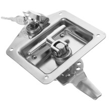 Truck Toolbox Latch Stainless Steel Paddle Lock Corrosion‑Resistant RV Trailer Door Latch Replacement