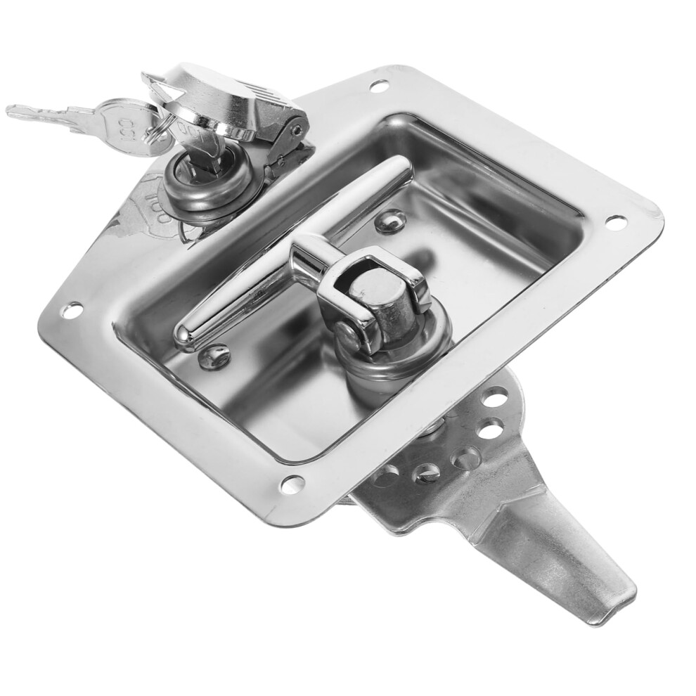 Truck Toolbox Latch Stainless Steel Paddle Lock CorrosionâResistant Rv Trailer Door Latch Replacement 9330225084297