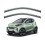 Car Window Visors for Chery S51 EV 20162025 2PCS Set, Wind Deflectors with Rainproof Ventilation Design 1