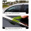 Car Window Visors for Chery S51 EV 20162025 2PCS Set, Wind Deflectors with Rainproof Ventilation Design 4