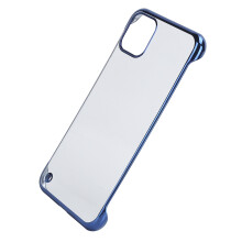 Electroplated Hard PC Phone Case for iPhone 11Pro Max, Transparent, Lightweight