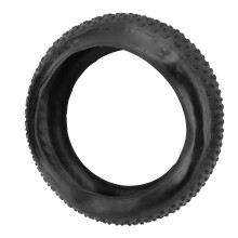 20x4 Inch Folding Bike Tire Rubber for Snowmobile Black Replacement
