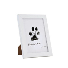 2X New Pet Handprint & Footprint Kit for Dog & Cat, Dog Paws Print Pad Kit, Clean Touch Ink Pad for Pets with Frame