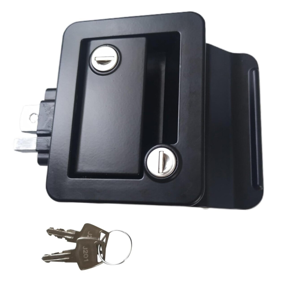 Rv Door Lock Replacement With Keys, Corrosionresistant Dual Access Latch For Camper Trailer Security 9771547629122