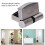2Pcs Stainless Steel Hydraulic Sealing Hinges for Doors Gravity Hardware 8