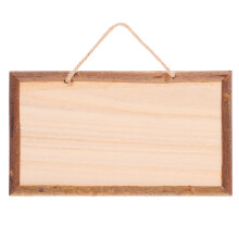 Unfinished Wood Sign Square DIY Craft Plaque