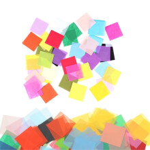 Rainbow Tissue,2x2inch Durable Tissue Paper Squares for Arts and Crafts,6000Pcs Squares Paper for DIY Scrapbooking Supplies