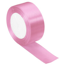 25 Yards 1.5" Satin Ribbon Rolls for Crafts, Hair Bows, Gift Wrapping, Wedding & Party DIY – Compatible with All Craft Projects