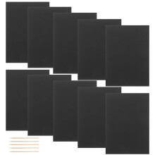 NICEXMAS Roligt Klöspapper För Skolbruk Svart 1Set 7,1x4,9x0,04In