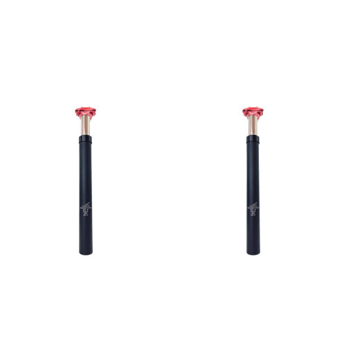 2Pièces De Dropper En Alliage D'aluminium Noir Pour 2