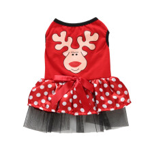 YUEHAO Weihnachtspullover für Hunde, Haustiermode, Weihnachtsgeschenk, Rock, Elchrock, Weihnachtsrock für Haustiere, Weihnachtspullover für Hunde