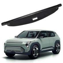 Retractable Cargo Cover for Kia EV3 2025, Waterproof Canvas Trunk Privacy Shade with DualLevel Storage