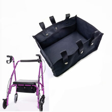 Bolsa organizadora portátil para guardar objetos embaixo do assento da cadeira de rodas, com quatro bolsos para as rodas, ideal para scooters e para