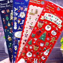 Julklistermärken för barn - Söta juldagboksklistermärken för flickor, DIY-juldekorationer, små julklappar