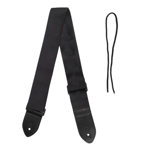 Printed Adjustable Guitar Strap with PU Leather Ends, 90-150cm 1