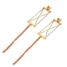 Snow Chains Tire Gripper Bands for Cars 2 Pcs