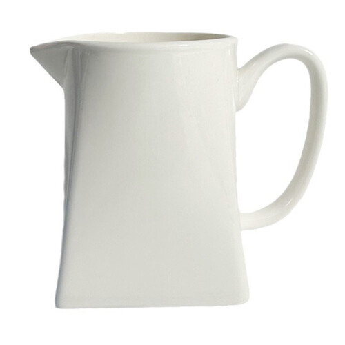 Ceramic Creamer Pitcher Compact Stylish 1 Piece