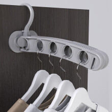 Porous Foldable Clothes Rack, Multi-functional Travel Hanger, Portable Drying Stand, Versatile Clothing Organizer